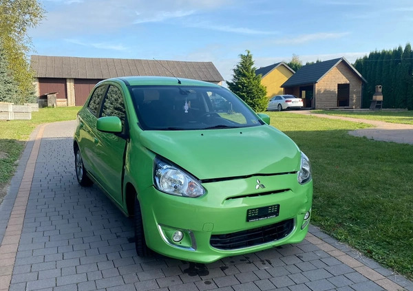 Mitsubishi Space Star cena 6500 przebieg: 192449, rok produkcji 2013 z Ustrzyki Dolne małe 137